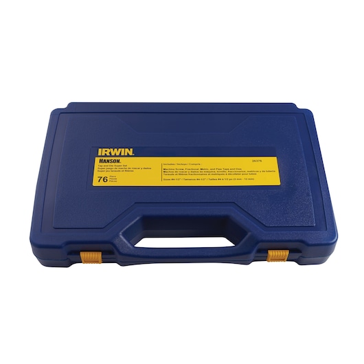 76-pc Machine Screw / Fractional / Metric Tap & Hex Die Set