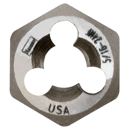 Re-threading Hexagon Fractional Dies Right & Left-hand (HCS)