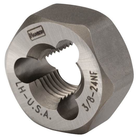 Re-threading Hexagon Fractional Dies Right & Left-hand (HCS)