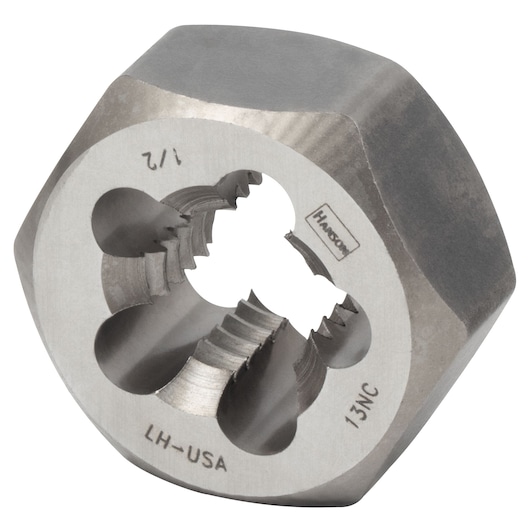 Re-threading Hexagon Fractional Dies Right & Left-hand (HCS)