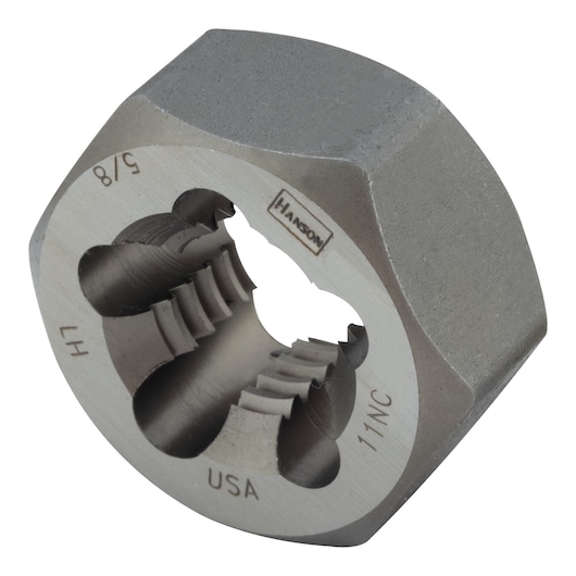 Re-threading Hexagon Fractional Dies Right & Left-hand (HCS)