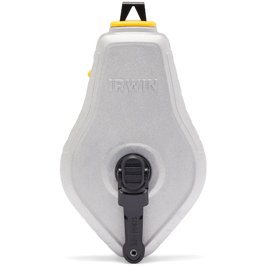 IRWIN (R) STRAIT-LINE (R) CLASSIC Aluminum Chalk Reel w/ Blue Chalk Straight on Beauty
